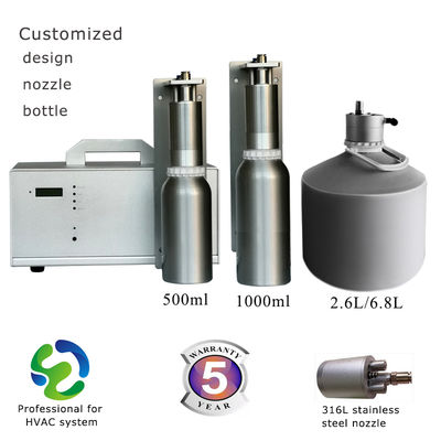 HVAC Scent Diffuser with 316L Stainless Steel Nozzle, 20,000 Hours Lifespan Pump, and Cold-air Diffusion Aroma Diffuser Machine