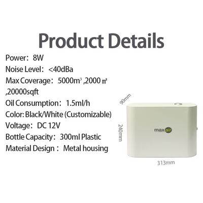 App-Controlled Waterless Scent Air Machine with Large Capacity for Aromatherapy and Fragrance Diffusion